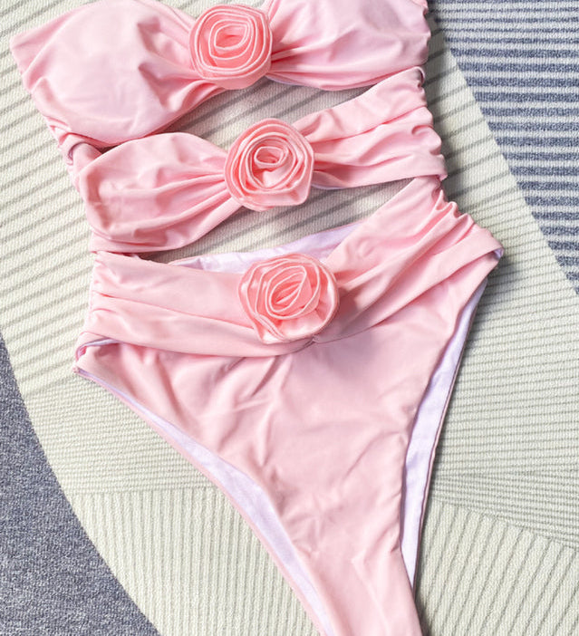 Isla Rose Cut-Out Badeanzug