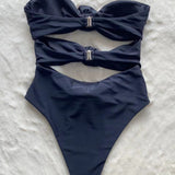Isla Rose Cut-Out Badeanzug