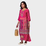 Marlene | Boho Maxi Kleid
