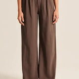 Seabourne Pleated Wide-Leg Hose