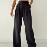Elodie Relaxed Tie-Waist Trousers
