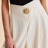 Luna Grace Wide-Leg Trousers