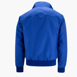 Men's Bomber Jacke with Ribbed Hem