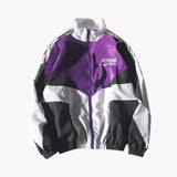 Men's bomber Jacke with embroidered front