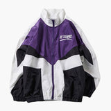 Men's bomber Jacke with embroidered front