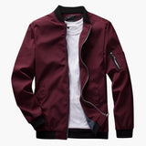 Men's bomber Jacke with pocket on the sleeve