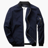Men's bomber Jacke with pocket on the sleeve