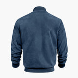 Men's bomber Jacke with ribbed cuffs