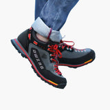 Men's Hiking Shoes with Laces and Grip Sole