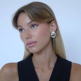 Silver Petite Knot Ohrringe