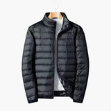 Men's Down Jacke with Stand-up Collar