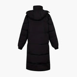 Men's long down Jacke with zip closure