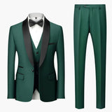 Men's tuxedo set with shawl collar Jacke and vest