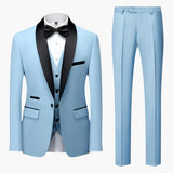 Men's tuxedo set with shawl collar Jacke and vest