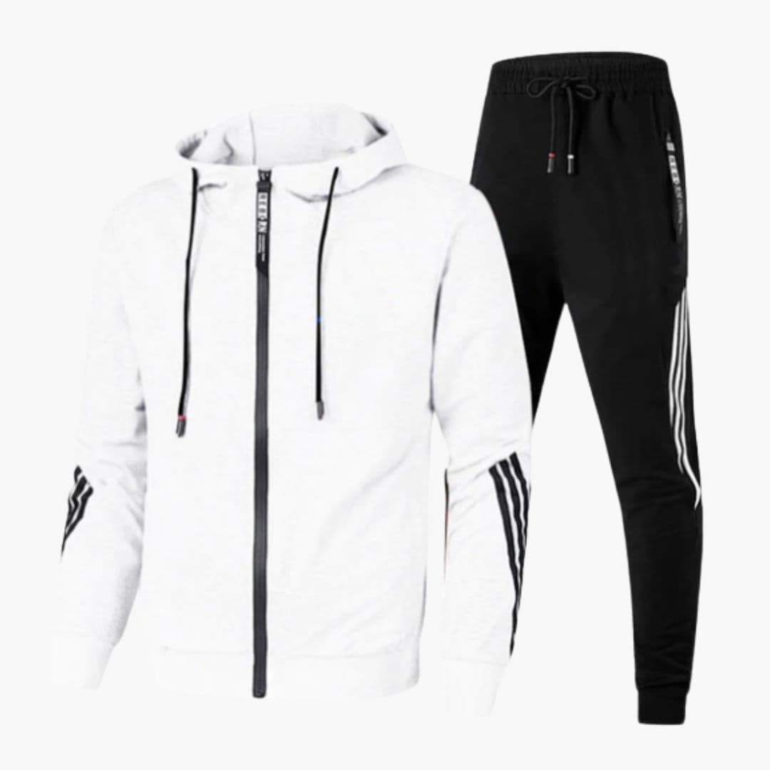 Men's tracksuit set with hooded Jacke