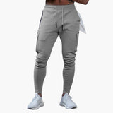 Men's joggers with zips and five pockets