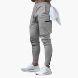 Men's joggers with zips and five pockets