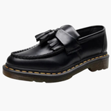 Men's moccasins with tassels and stitched sole