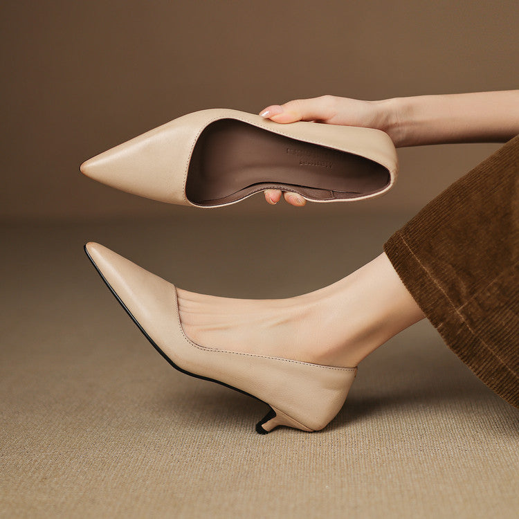 Vienna™ - Genuine Leather Heels