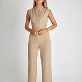 Sculpted Muse Tailored Jumpsuit