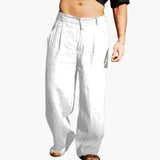 Men's Wide High Waist Hose with Side Pockets