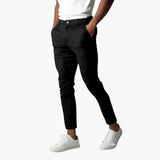 Men's chino Hose with button closure