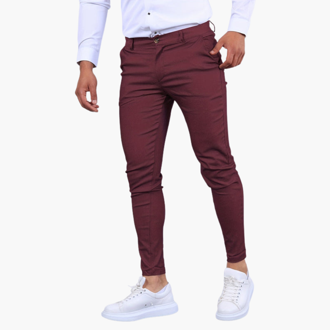 Men's slim-fit Hose with stretch