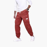 Men's ribbed surface Hose with multiple pockets