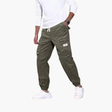 Men's ribbed surface Hose with multiple pockets