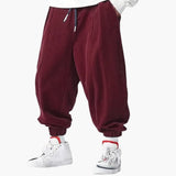 Men's casual corduroy Hose with drawstring waist