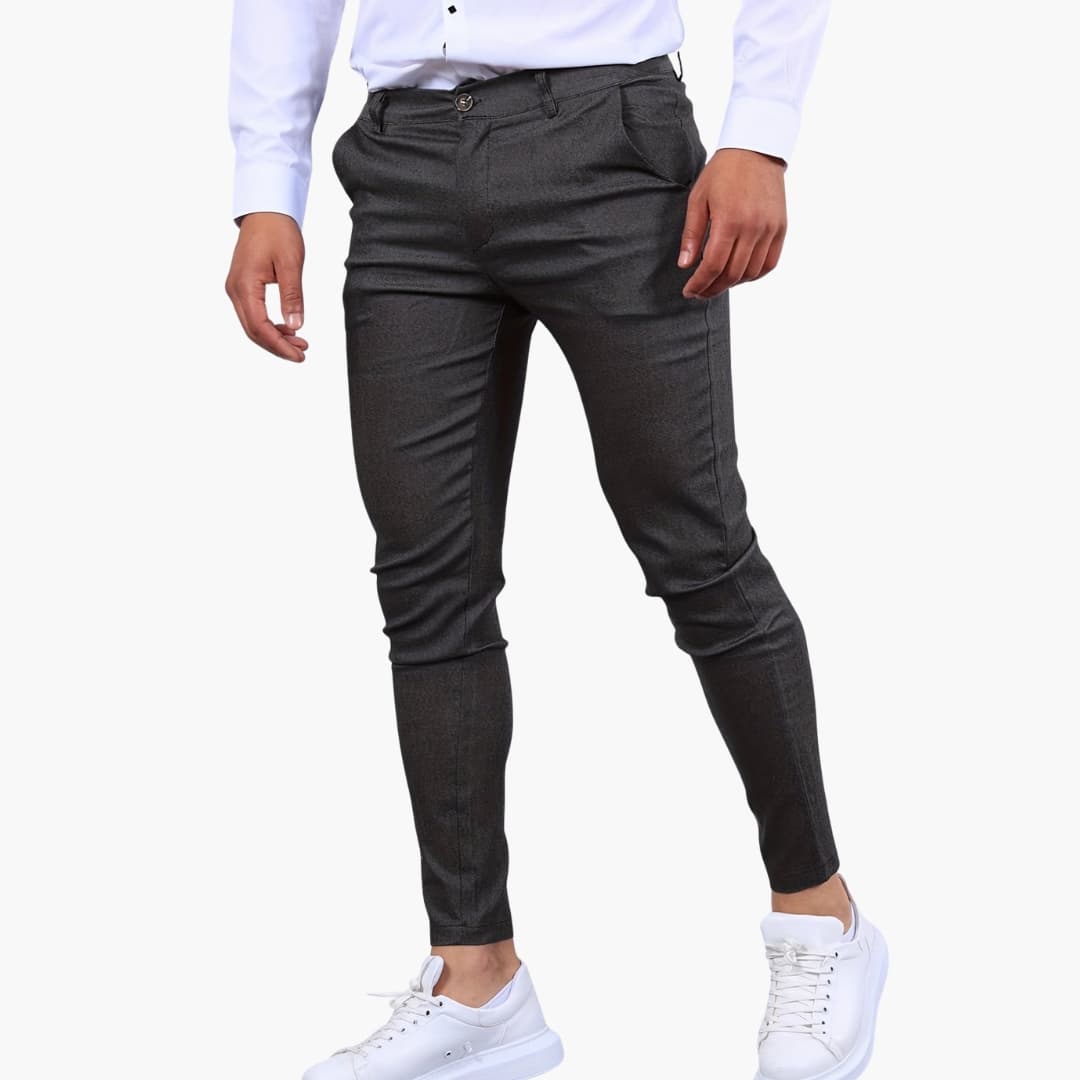 Slim men's Hose with side pockets