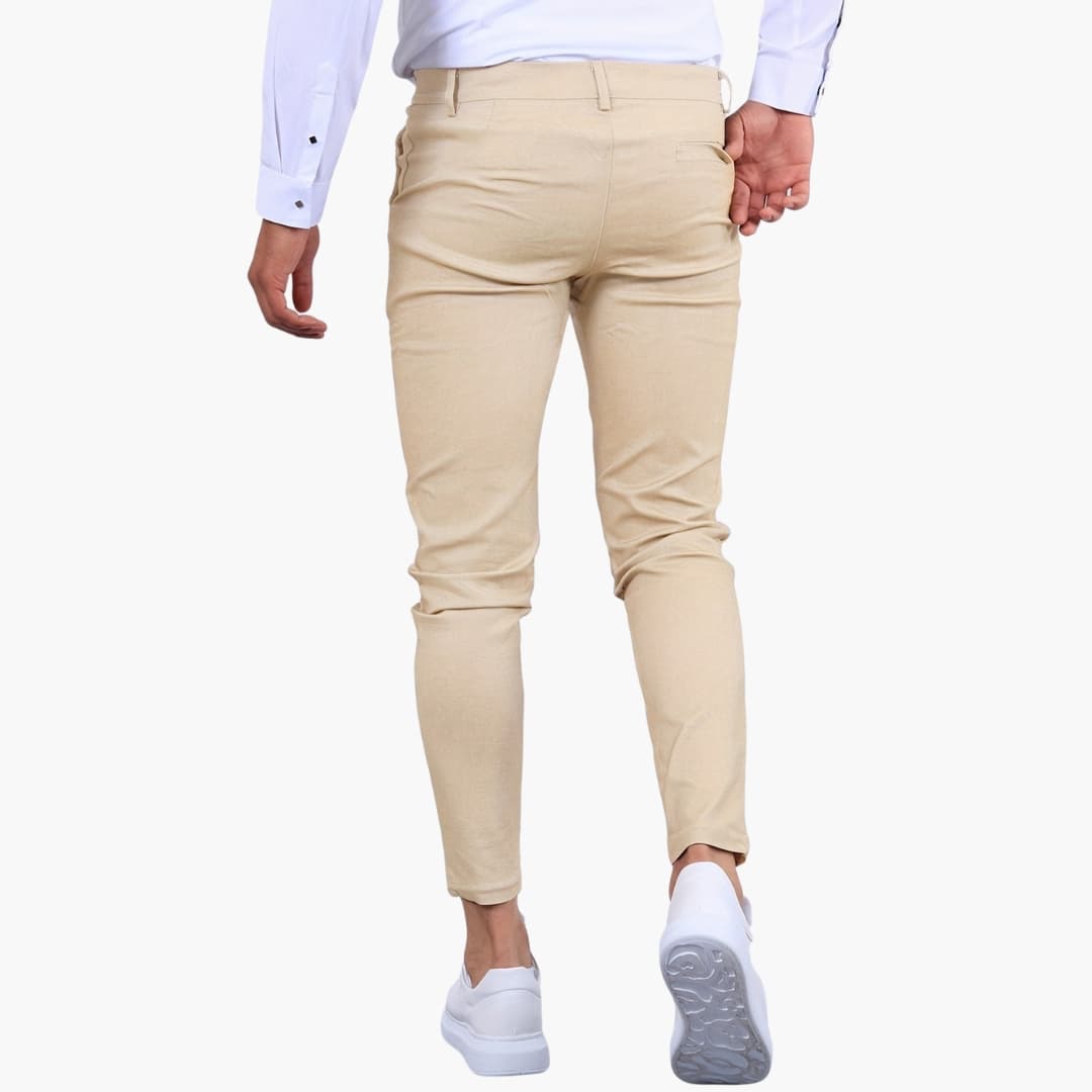 Slim men's Hose with side pockets