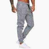 Men's checkered jogger Hose with side pockets
