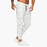 Men's checkered jogger Hose with side pockets