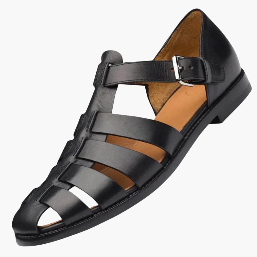 Men's Sandalen with adjustable straps and buckles
