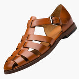Men's Sandalen with adjustable straps and buckles