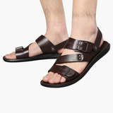 Men's Sandalen with adjustable strap and crossed strap design