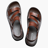 Men's Sandalen with adjustable strap and crossed strap design