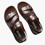 Men's Sandalen with adjustable strap and crossed strap design