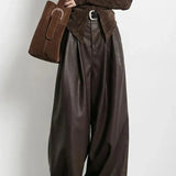 Camden Luxe Faux Leather Hose