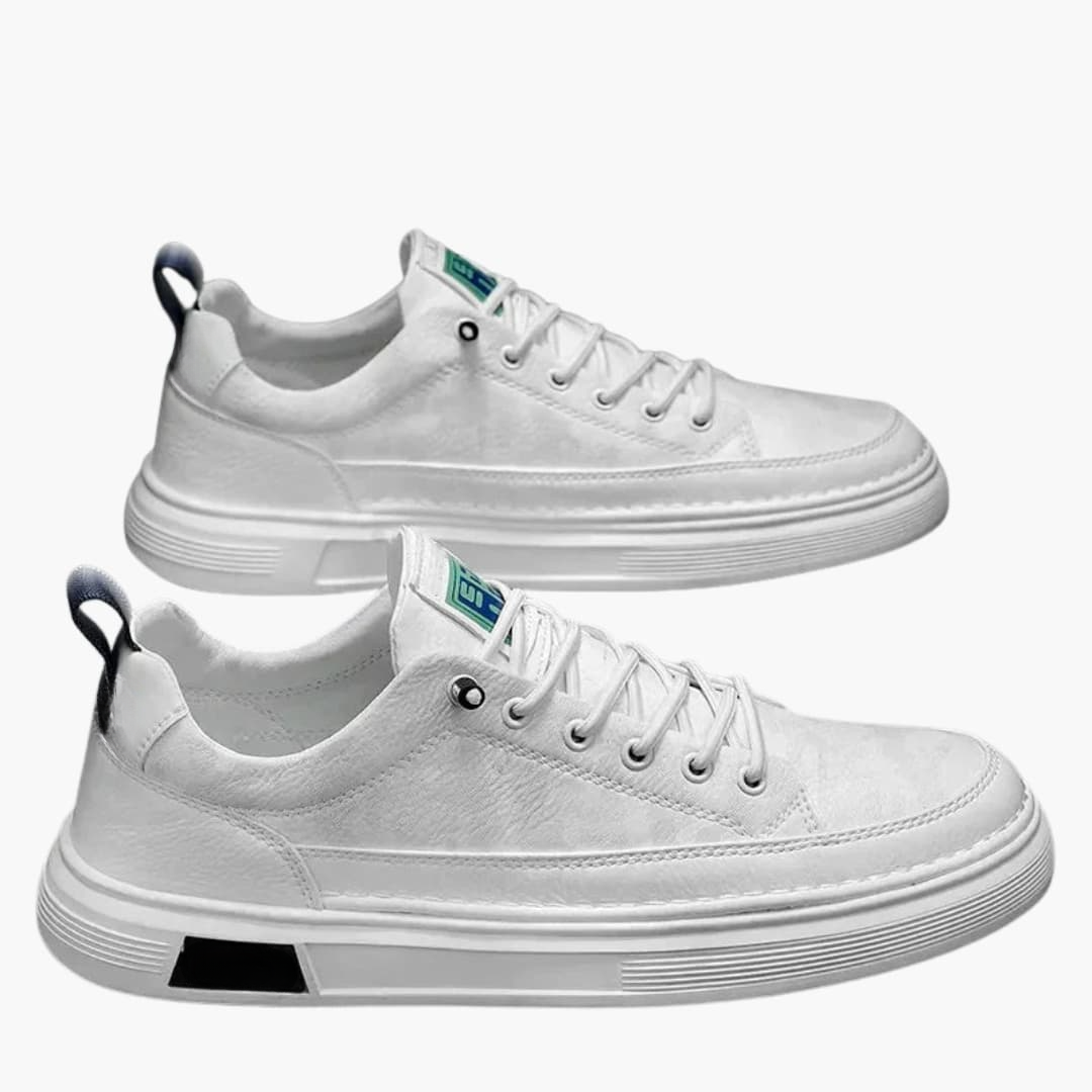 Men's baskets with laces and profiled sole