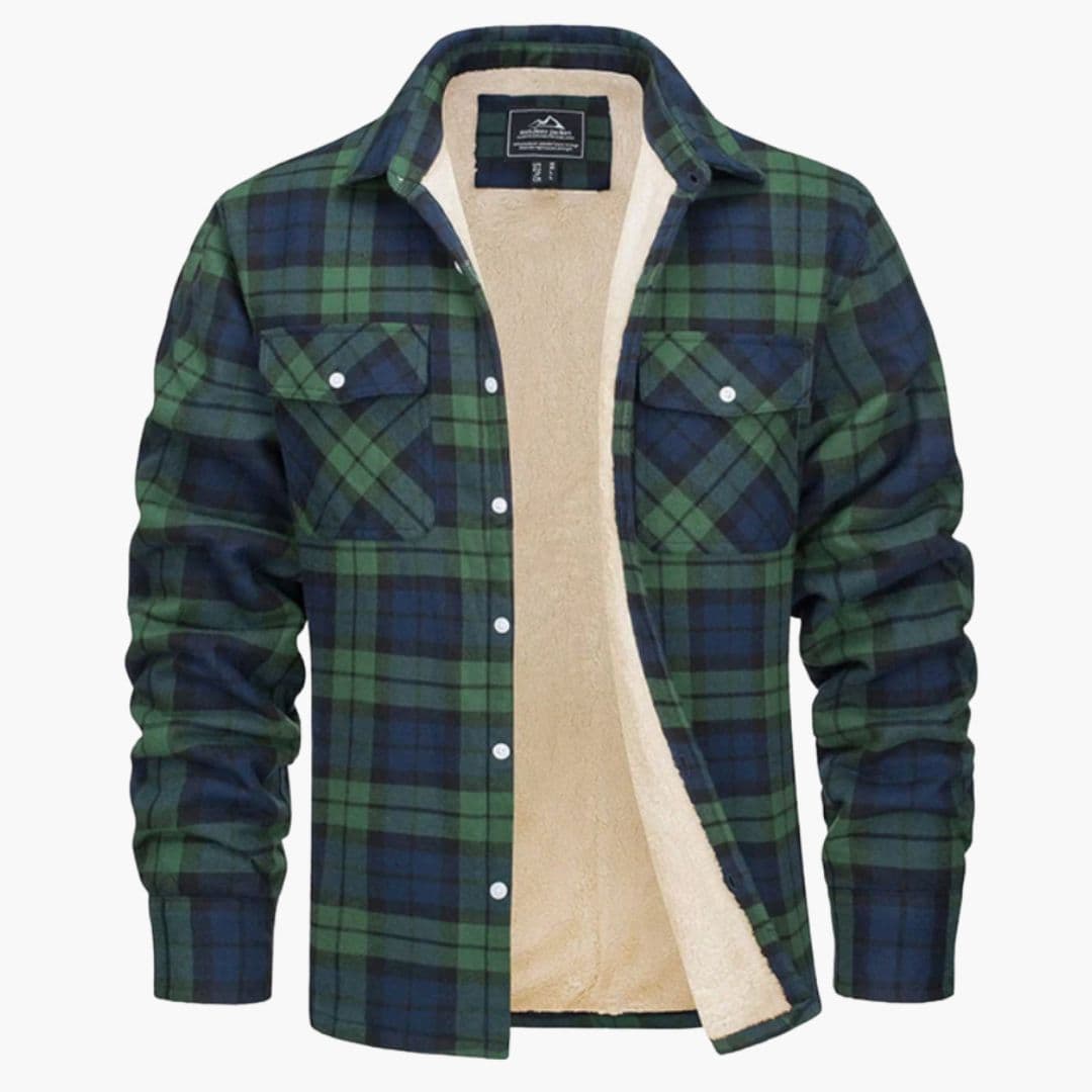 Men's checked overshirt Jacke