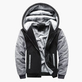 Men's Hoodie Jacke with Fleece Lining