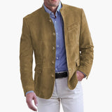 Men's Jacke with Mao Collar