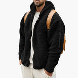 Men's Fleece Jacke with Hood
