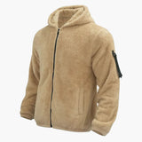 Men's hoodie Jacke with zipper closure