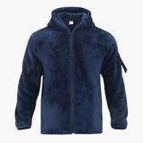 Men's hoodie Jacke with zipper closure