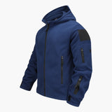 Men's hooded Jacke with multiple pockets