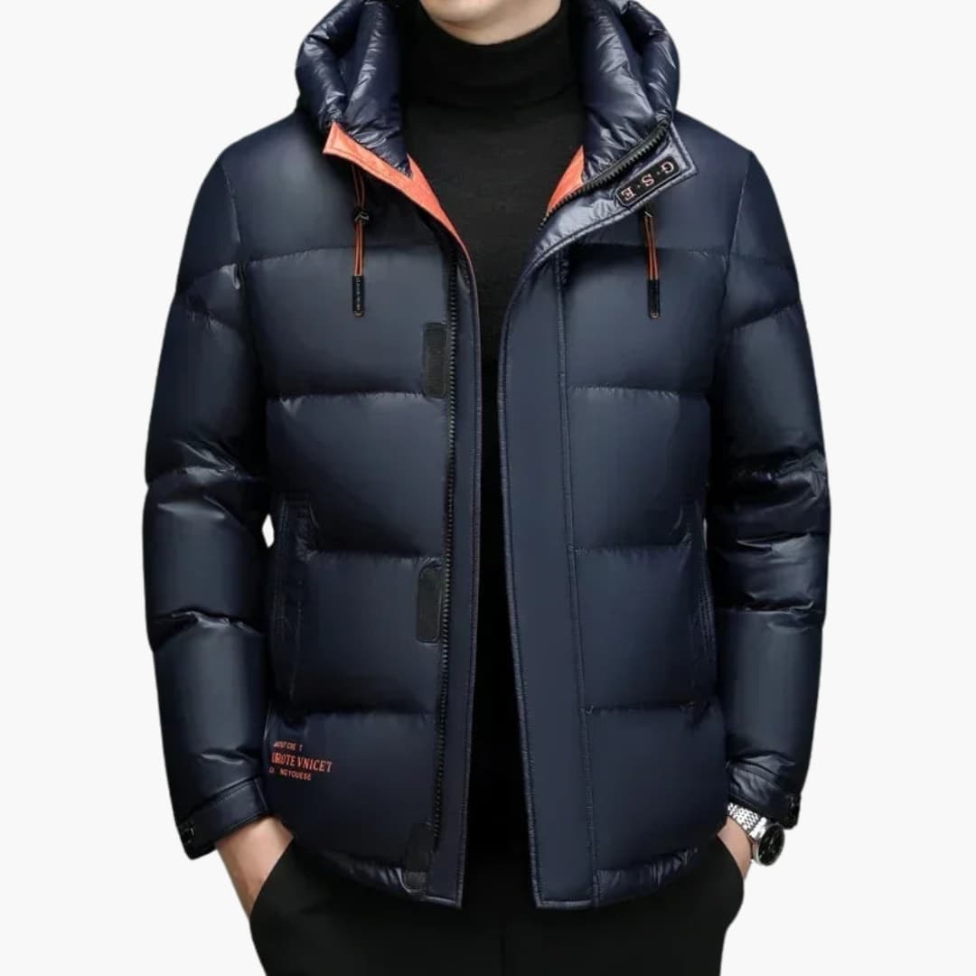 Men's winter Jacke with hood