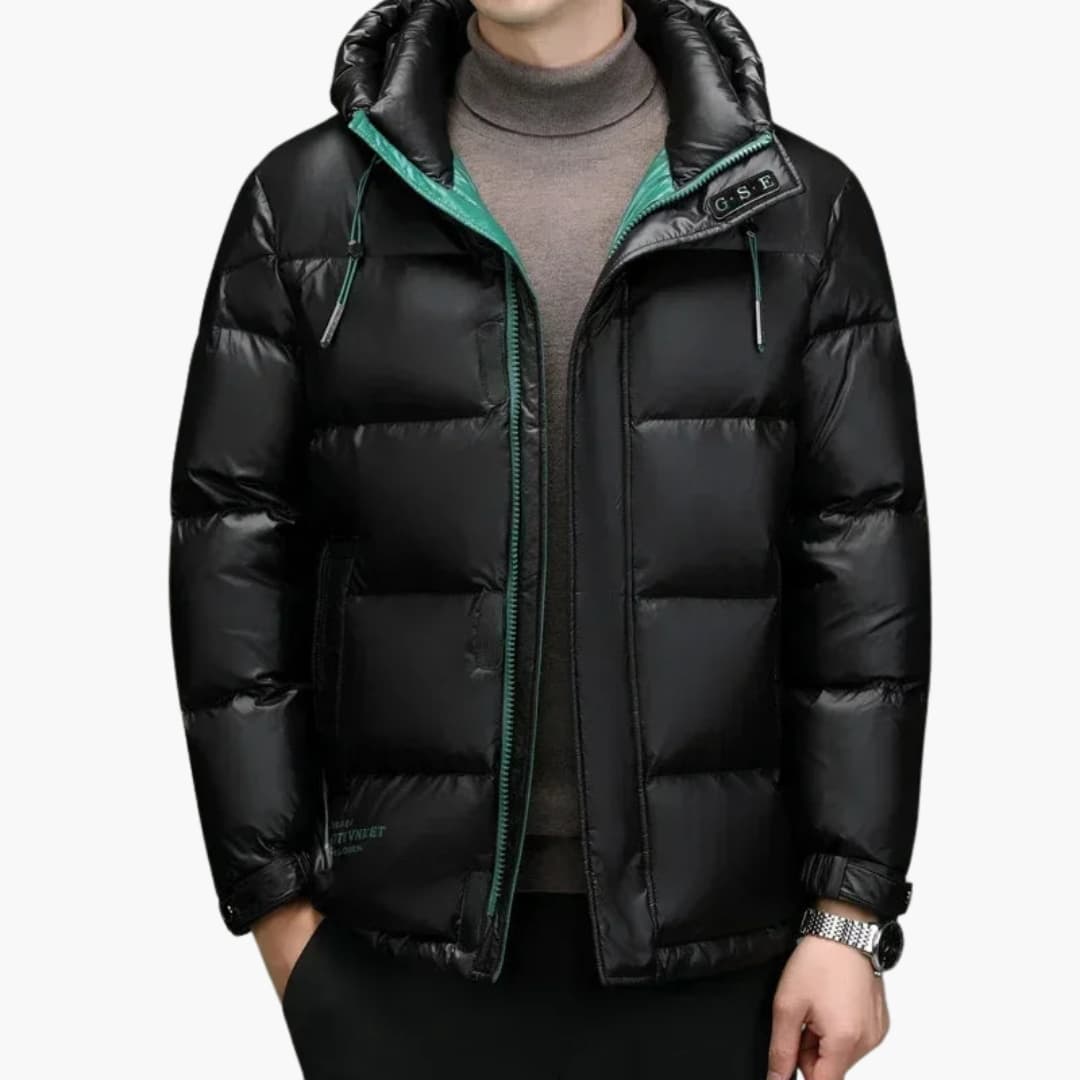 Men's winter Jacke with hood